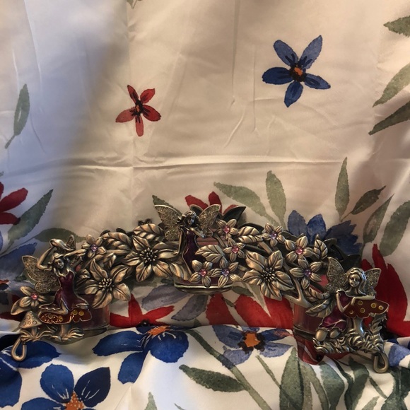 Other - Partylite - Three Votive Candle Holder with Votives, candles, jewels and fairies